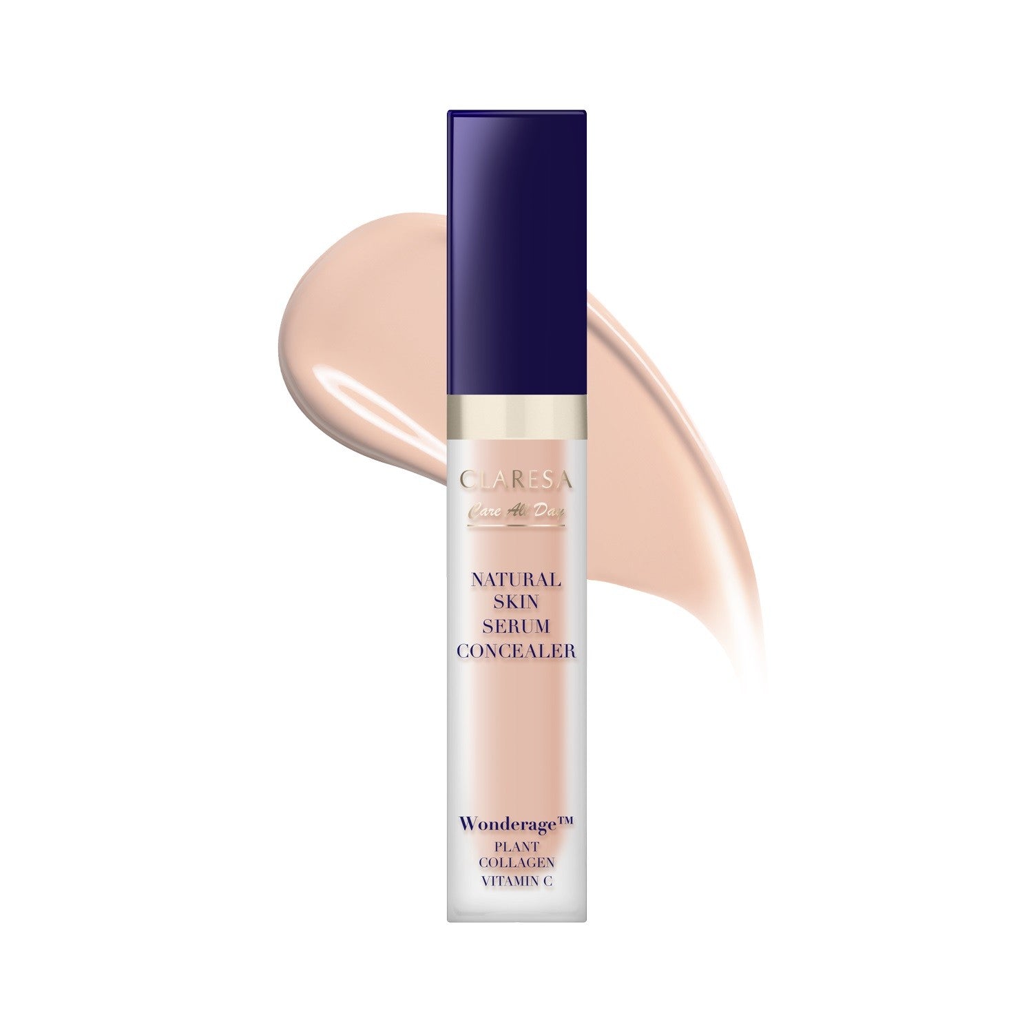 CLARESA Natural Skin Serum Concealer with natural finish 1P Peach 7 ml - Vaistine1.lt | WestPharmacy.eu