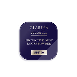 CLARESA Protective Dust Loose Powder Fixing Powder with SPF 30 Universal 5 g - Vaistine1.lt | WestPharmacy.eu