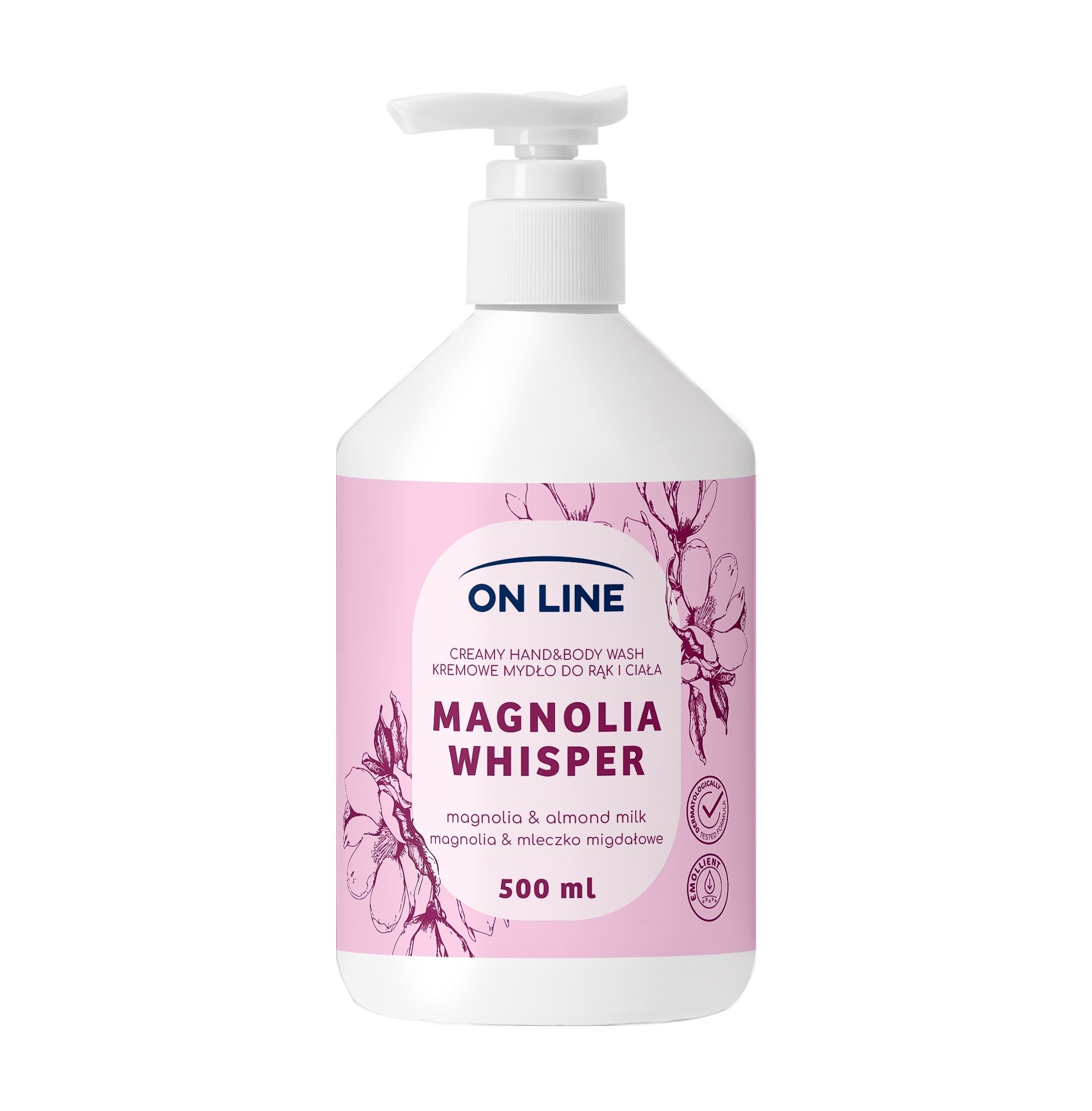 ON LINE Creamy hand and body soap Magnolia Almond milk 500 ml. - Vaistine1.lt | WestPharmacy.eu