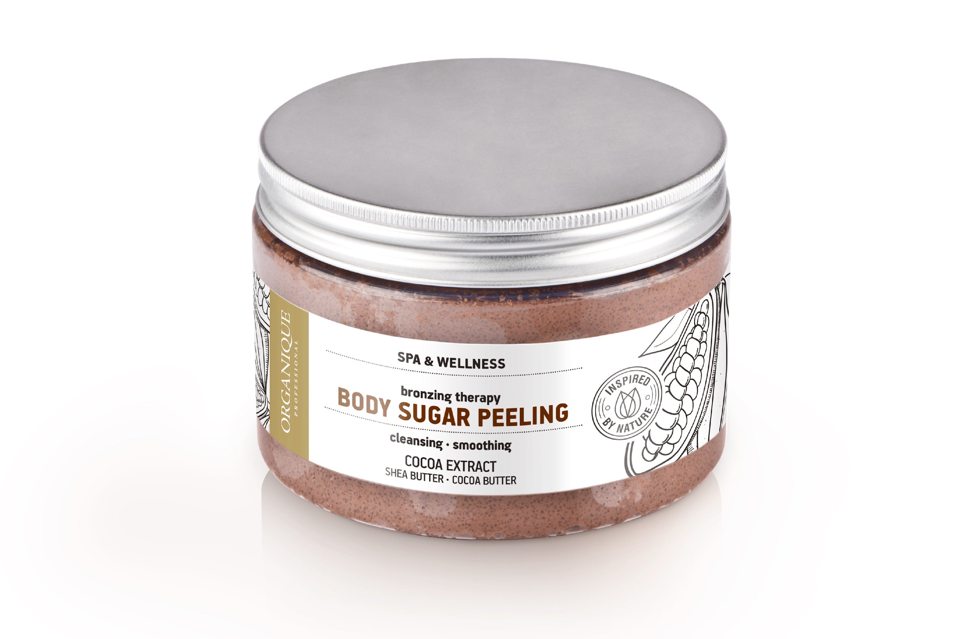 ORGANIQUE Bronzing Therapy Body Scrub, 450 ml - Vaistine1.lt | WestPharmacy.eu