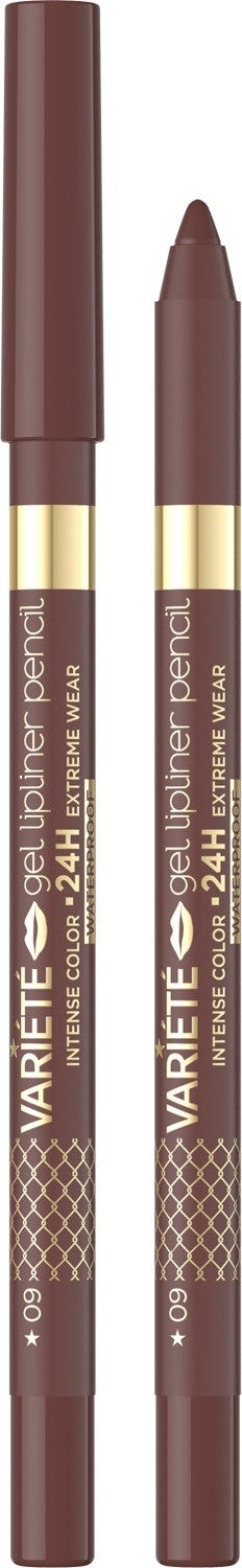 EVELINE Variete Gel Lip Liner No. 09 - Vaistine1.lt | WestPharmacy.eu