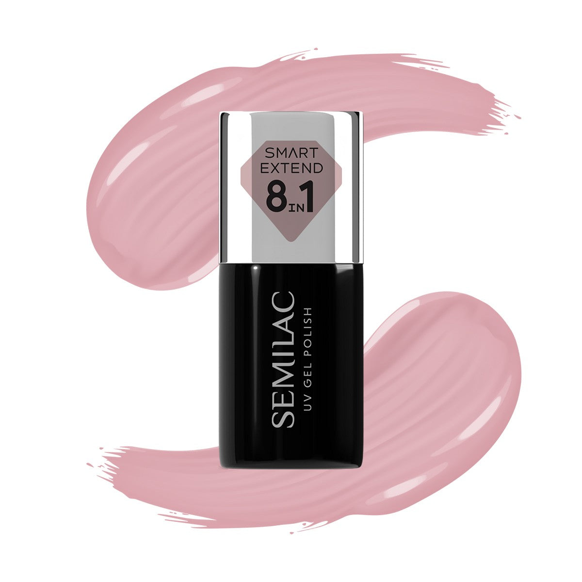 SEMILAC Smart Extend Hybrid Varnish Nude Rose no. 802 7 ml - Vaistine1.lt | WestPharmacy.eu