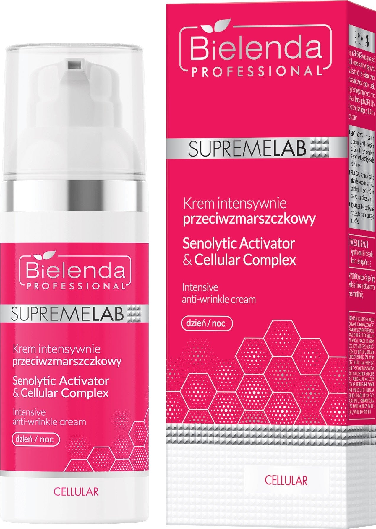 BIELENDA PROFESSIONAL Supremelab Cellular Intensive anti-wrinkle cream Senolytic Activator & Cellular Complex for day and night 50 ml. - Vaistine1.lt | WestPharmacy.eu