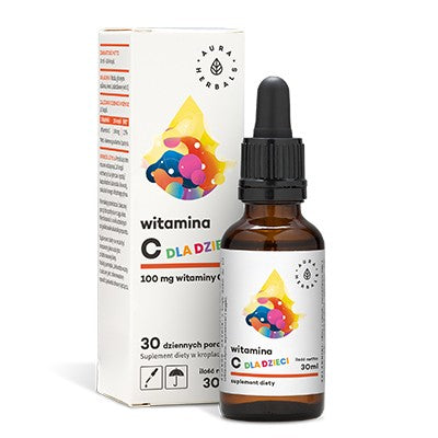 AURA HERBALS Vitamin C drops for children 30 ml - Vaistine1.lt | WestPharmacy.eu