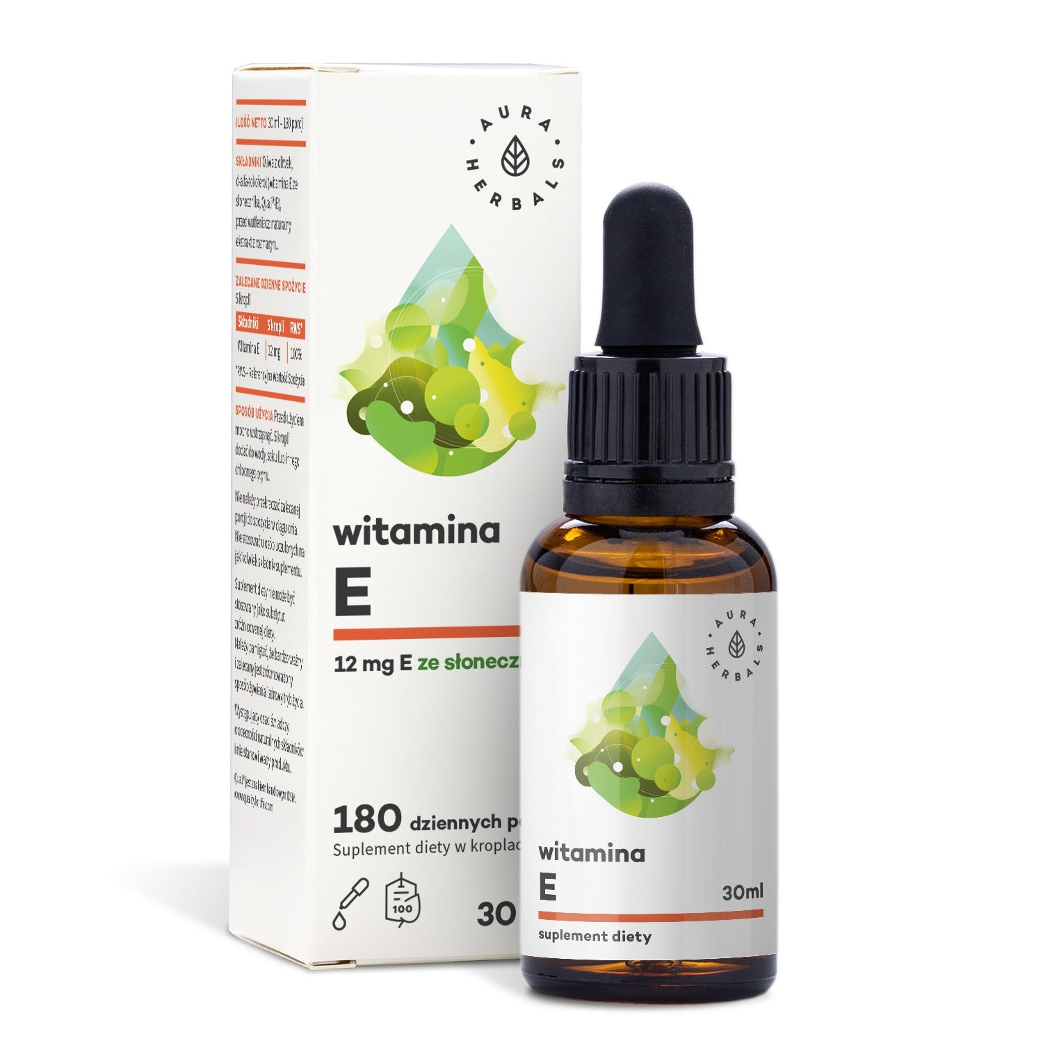 AURA HERBALS Vitamin E Forte drops 30 ml. - Vaistine1.lt | WestPharmacy.eu