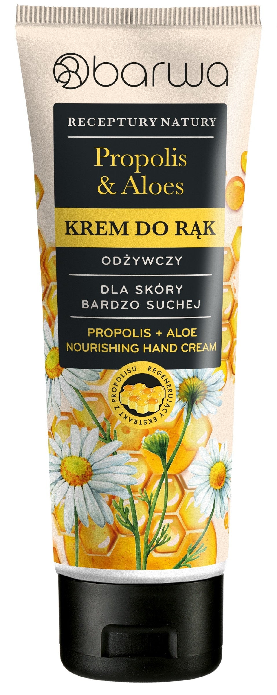 BARWA Nature's Recipes Nourishing Hand Cream - Propolis & Aloe Vera 100 ml. - Vaistine1.lt | WestPharmacy.eu