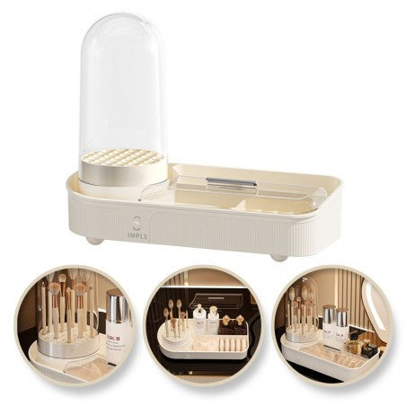 ECARLA Brush organizer - rotating cream CB69 - Vaistine1.lt | WestPharmacy.eu