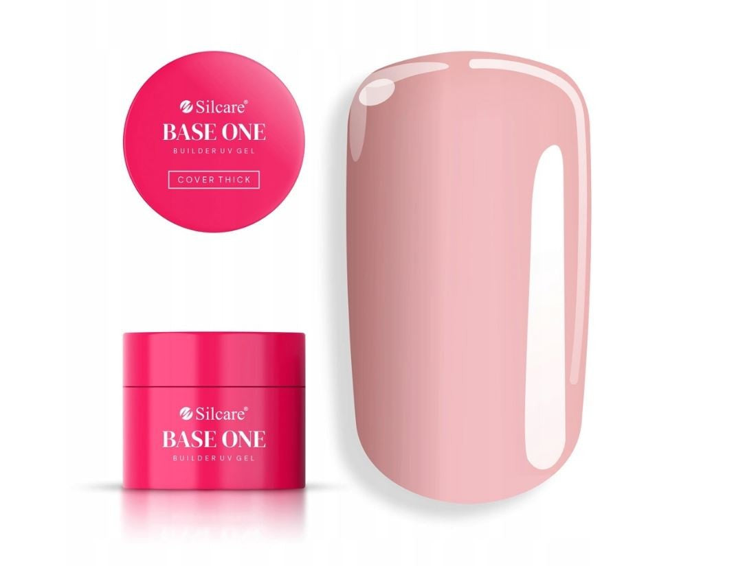 SILCARE Base One Gel Nail Builder - Cover Thick 50 g - Vaistine1.lt | WestPharmacy.eu