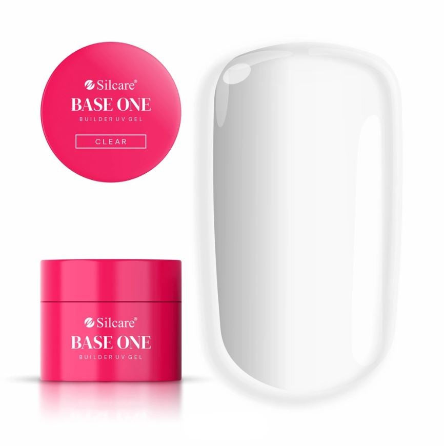SILCARE Base One Gel Nail Builder Gel - Clear 50 g - Vaistine1.lt | WestPharmacy.eu