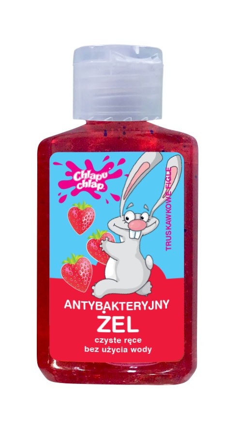 CHLAPU CHLAP Antibacterial Hand Gel - Strawberry Figs 60 ml. - Vaistine1.lt | WestPharmacy.eu