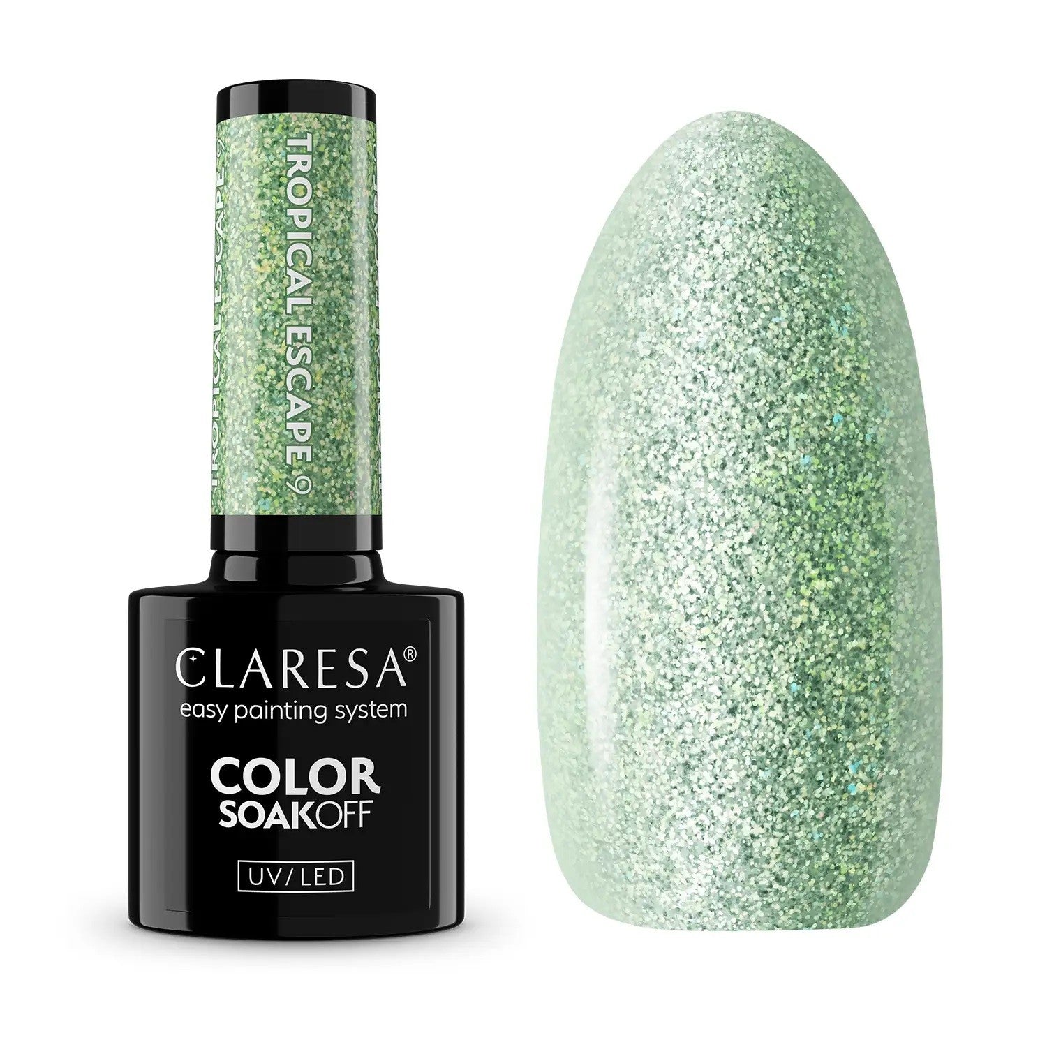 CLARESA Tropical Escape Hybrid Varnish 9 - 5 g - Vaistine1.lt | WestPharmacy.eu