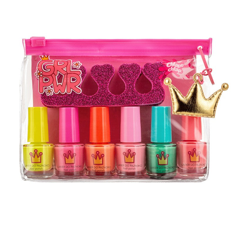 CHLAPU CHLAP Girl Power children's set with makeup bag - Vaistine1.lt | WestPharmacy.eu