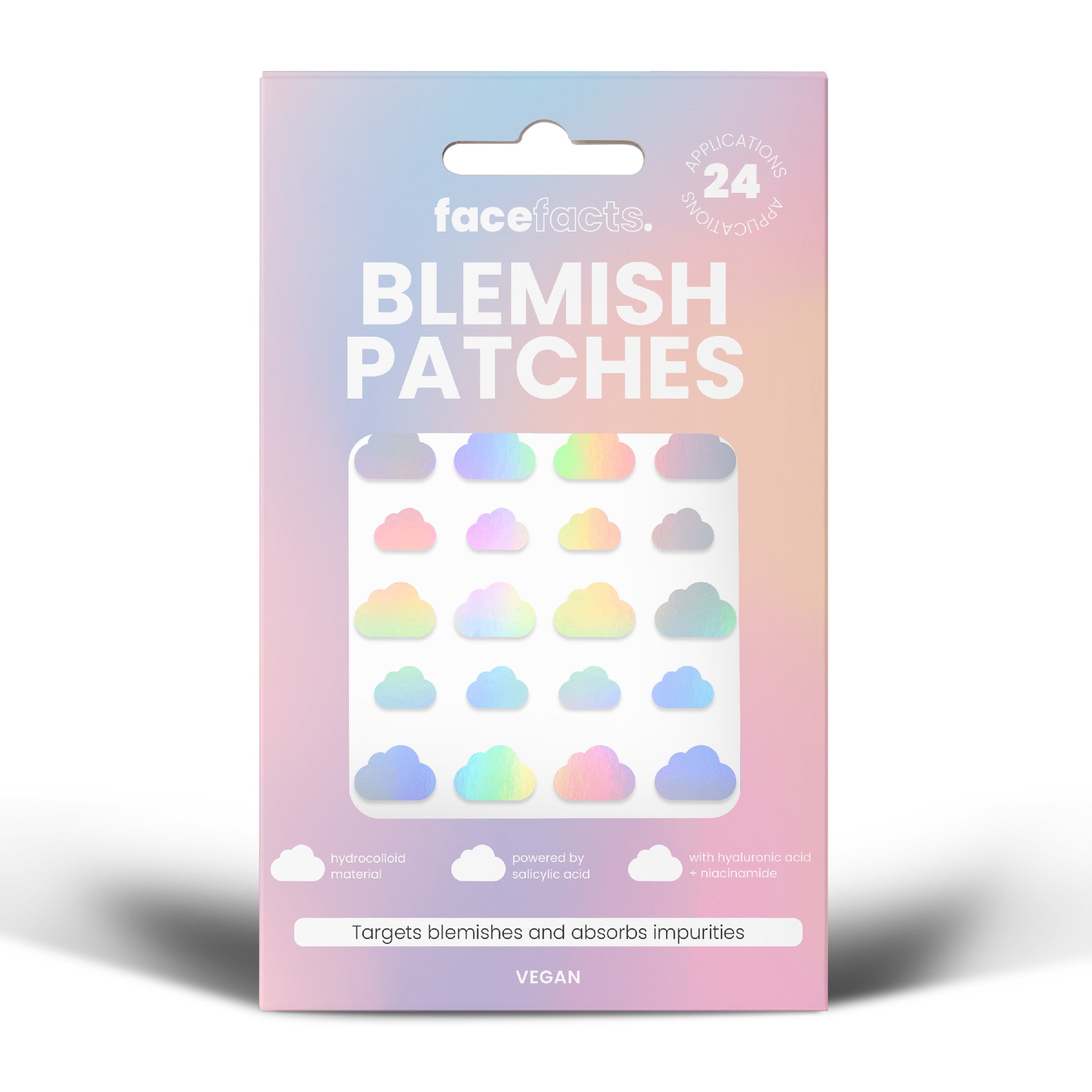 Face Facts Blemish Patches - Holographic Clouds - Vaistine1.lt | WestPharmacy.eu