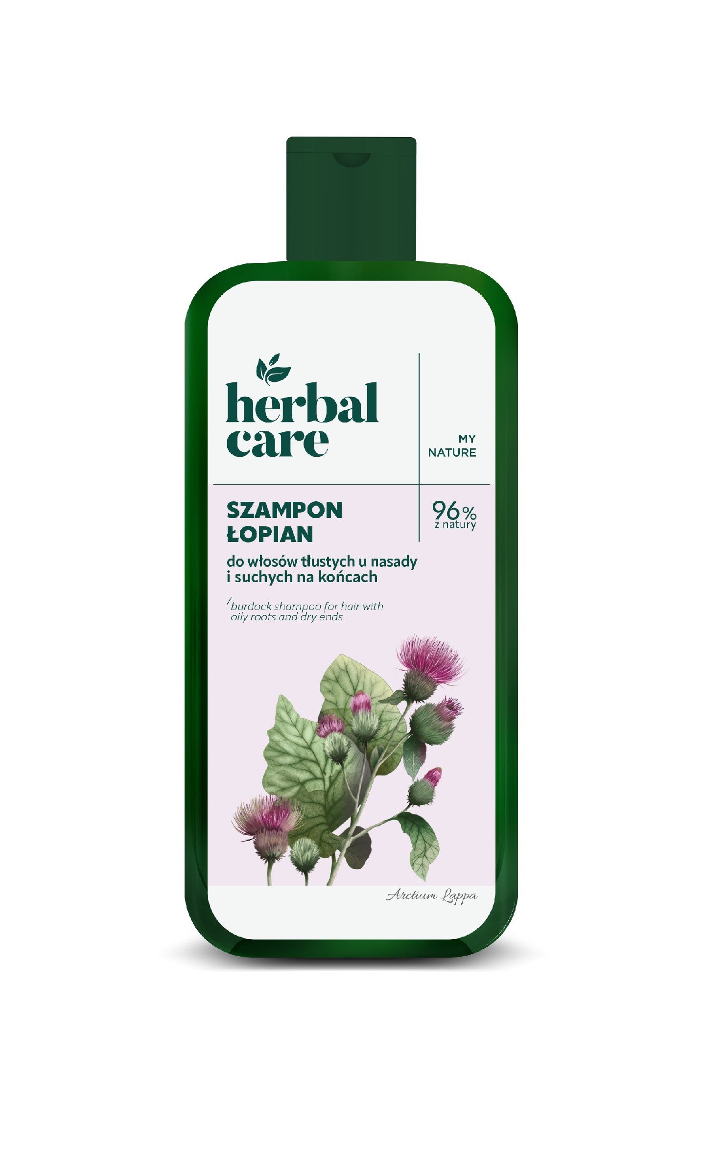 FARMONA Herbal Care Shampoo for oily hair at the roots and dry hair at the ends - Burdock 330 ml. - Vaistine1.lt | WestPharmacy.eu