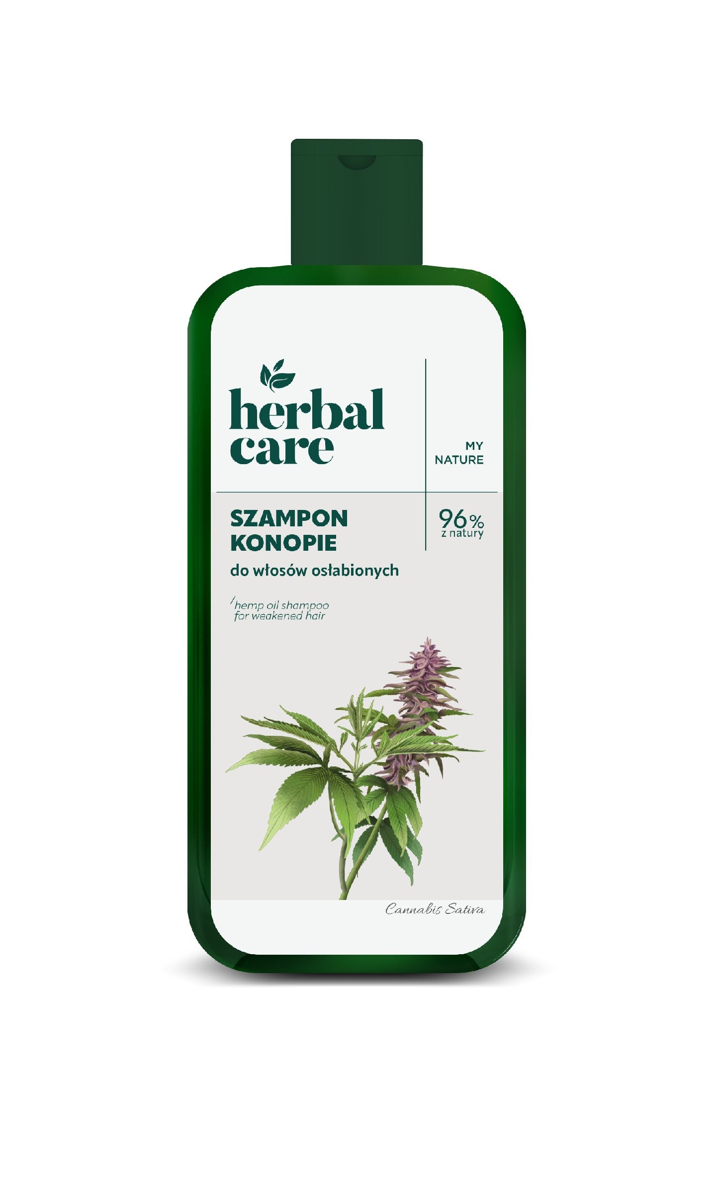 FARMONA Herbal Care Shampoo for weakened hair - Hemp 330 ml - Vaistine1.lt | WestPharmacy.eu
