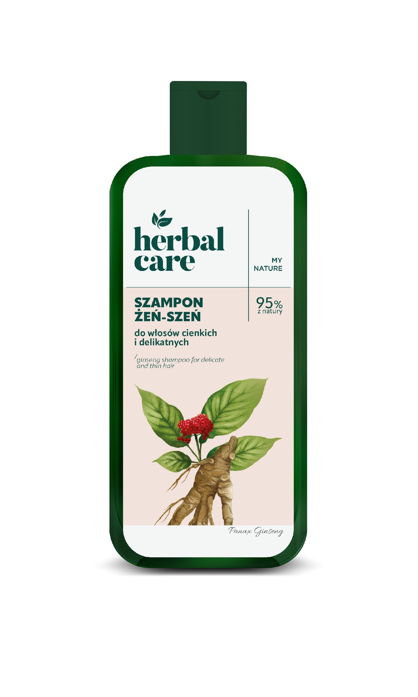 FARMONA Herbal Care Shampoo for thin and fine hair - Ginseng 330 ml - Vaistine1.lt | WestPharmacy.eu