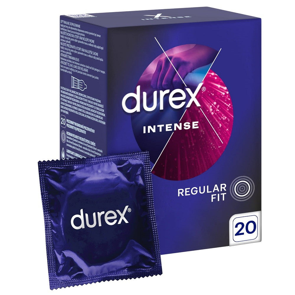 DUREX Intense stimulating condoms 20 pcs. - Vaistine1.lt | WestPharmacy.eu