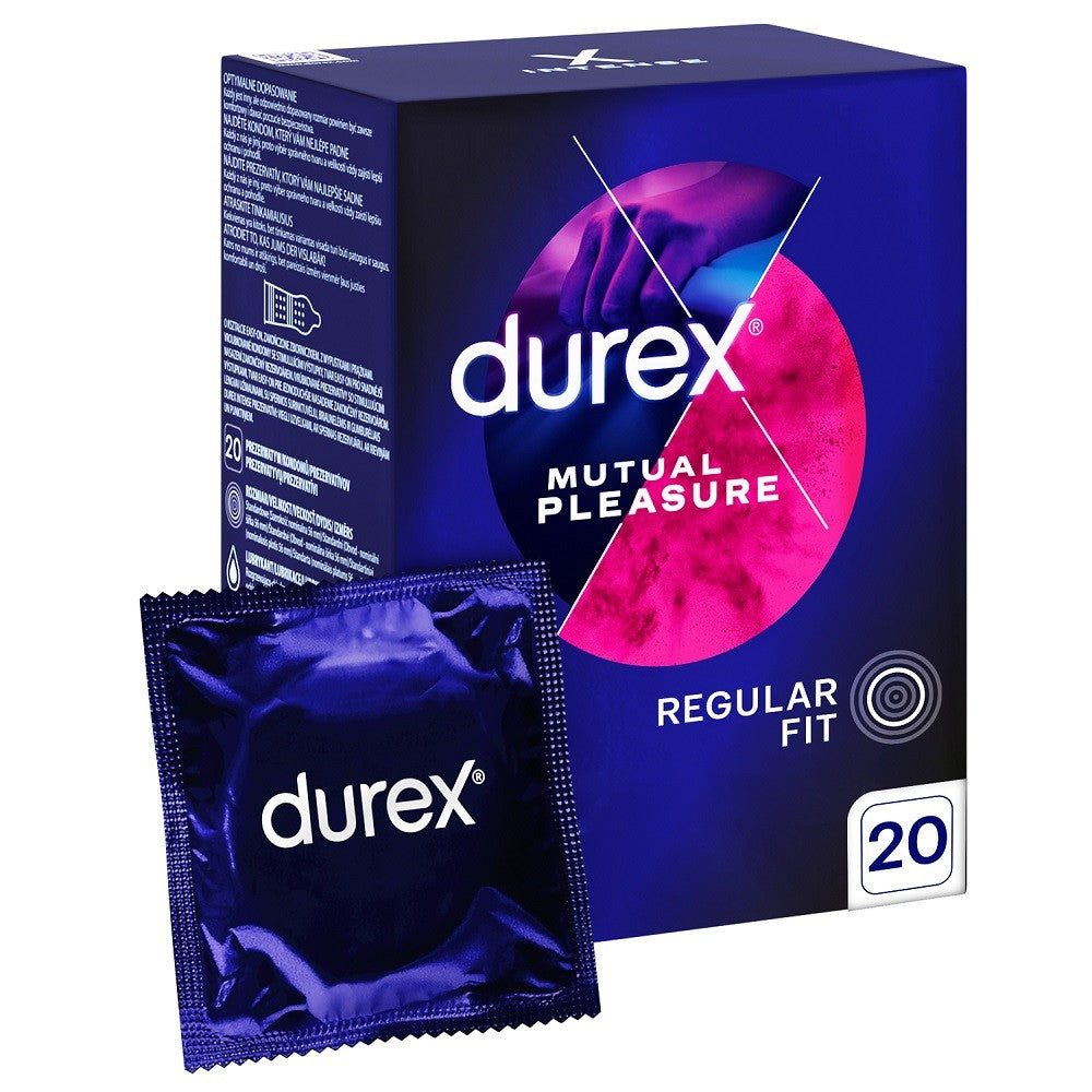DUREX Mutual Pleasure Performa condoms with gel tabs 20 pcs. - Vaistine1.lt | WestPharmacy.eu