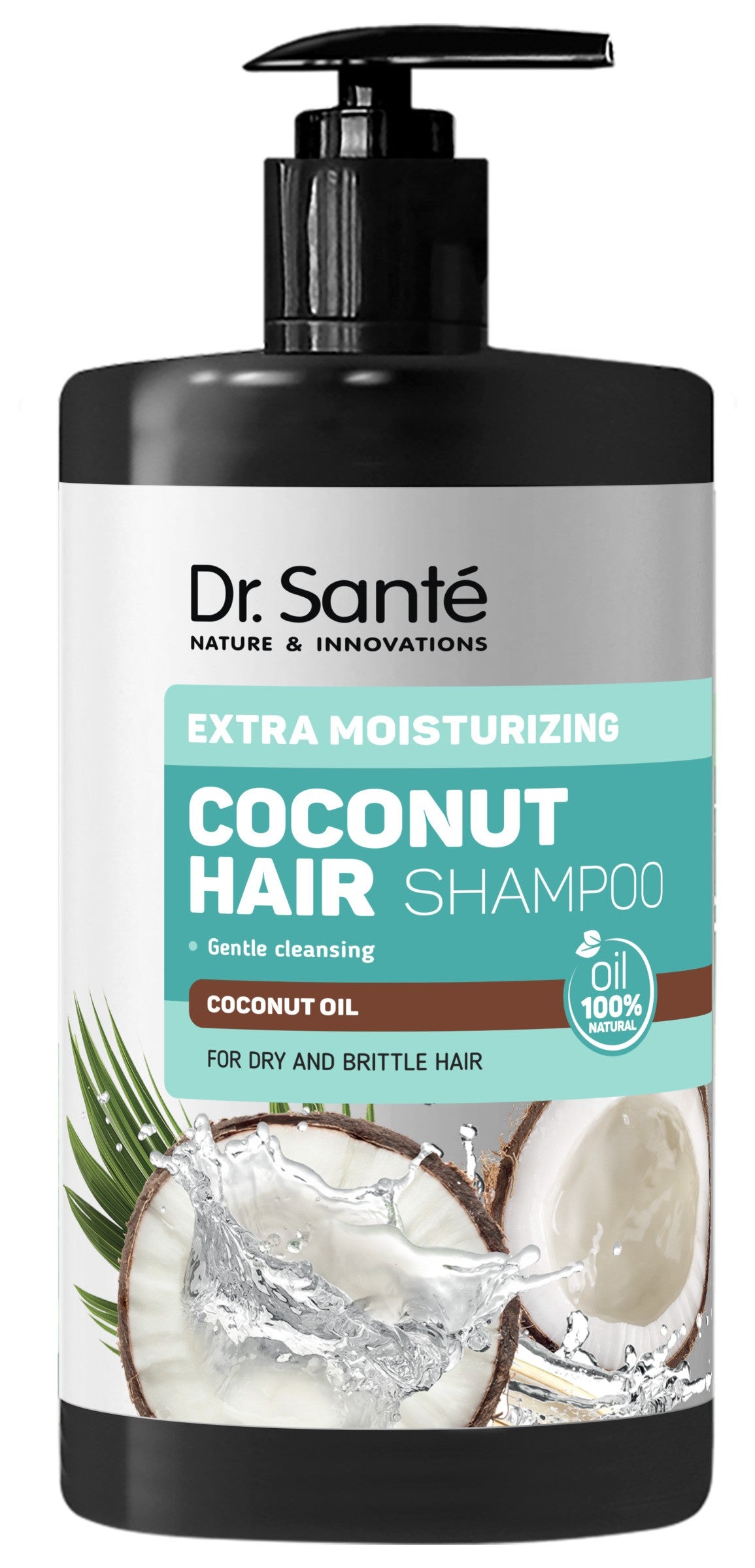 DR. SANTE Coconut Hair Moisturizing shampoo for dry and brittle hair 1000 ml | Vaistine1.lt | WestPharmacy.eu