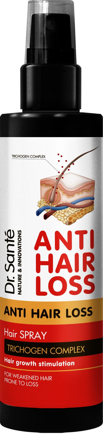 DR. SANTE Anti Hair Loss Hair Growth Stimulating Conditioner Trichogen Complex 150 ml | Vaistine1.lt | WestPharmacy.eu