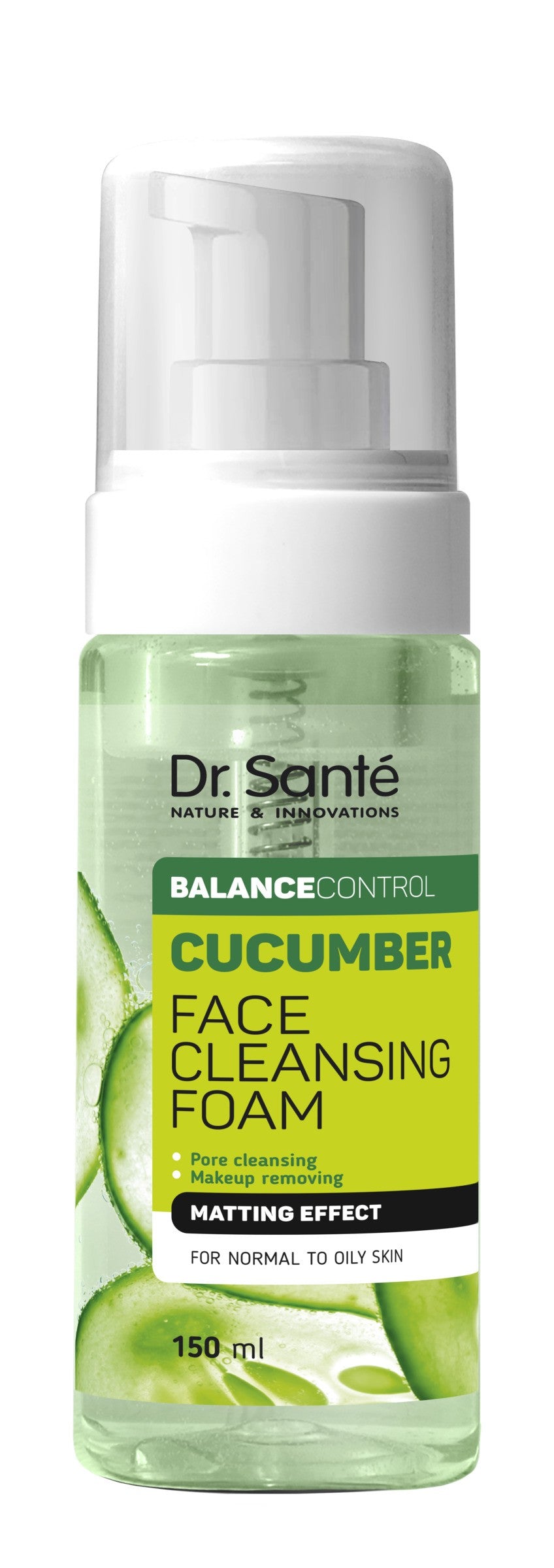 DR.SANTE Balance Control Cleansing Foam for the Face Cucumber 150 ml | Vaistine1.lt | WestPharmacy.eu