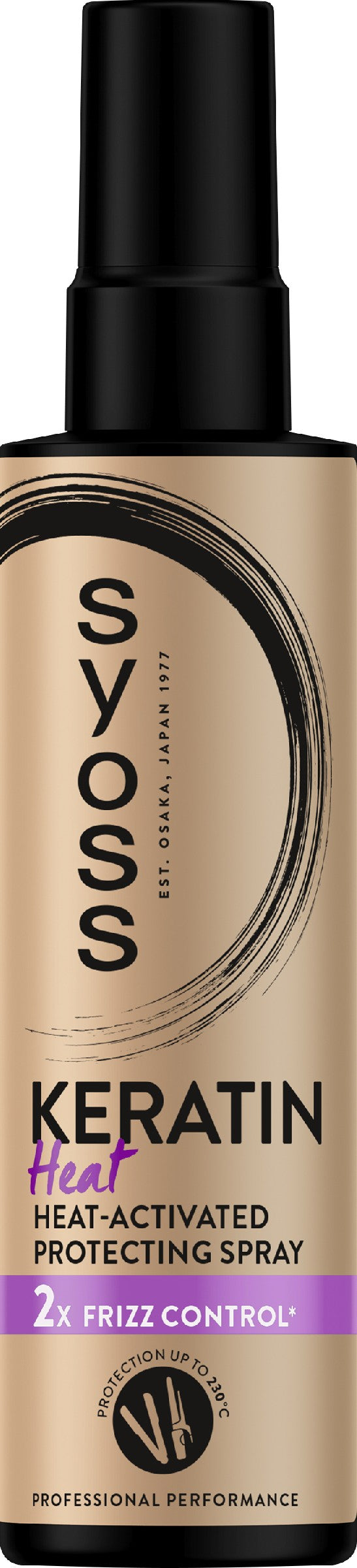 Schwarzkopf Syoss Keratin Heat Spray plaukų formavimui 200 ml - Kosmetika