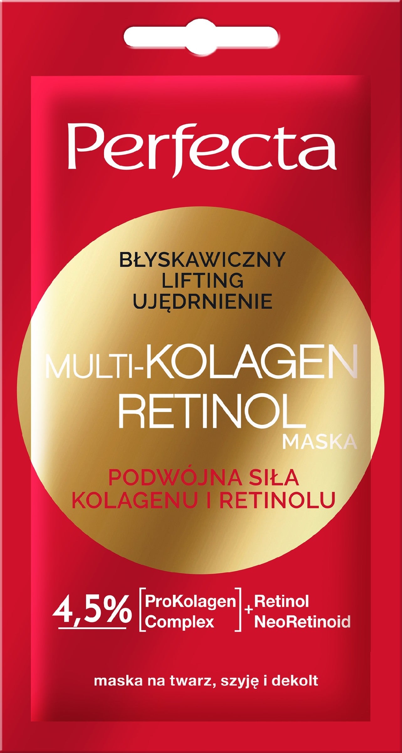 PERFECTA Multi-Collagen Retinol Mask 8 ml | Vaistine1.lt | WestPharmacy.eu