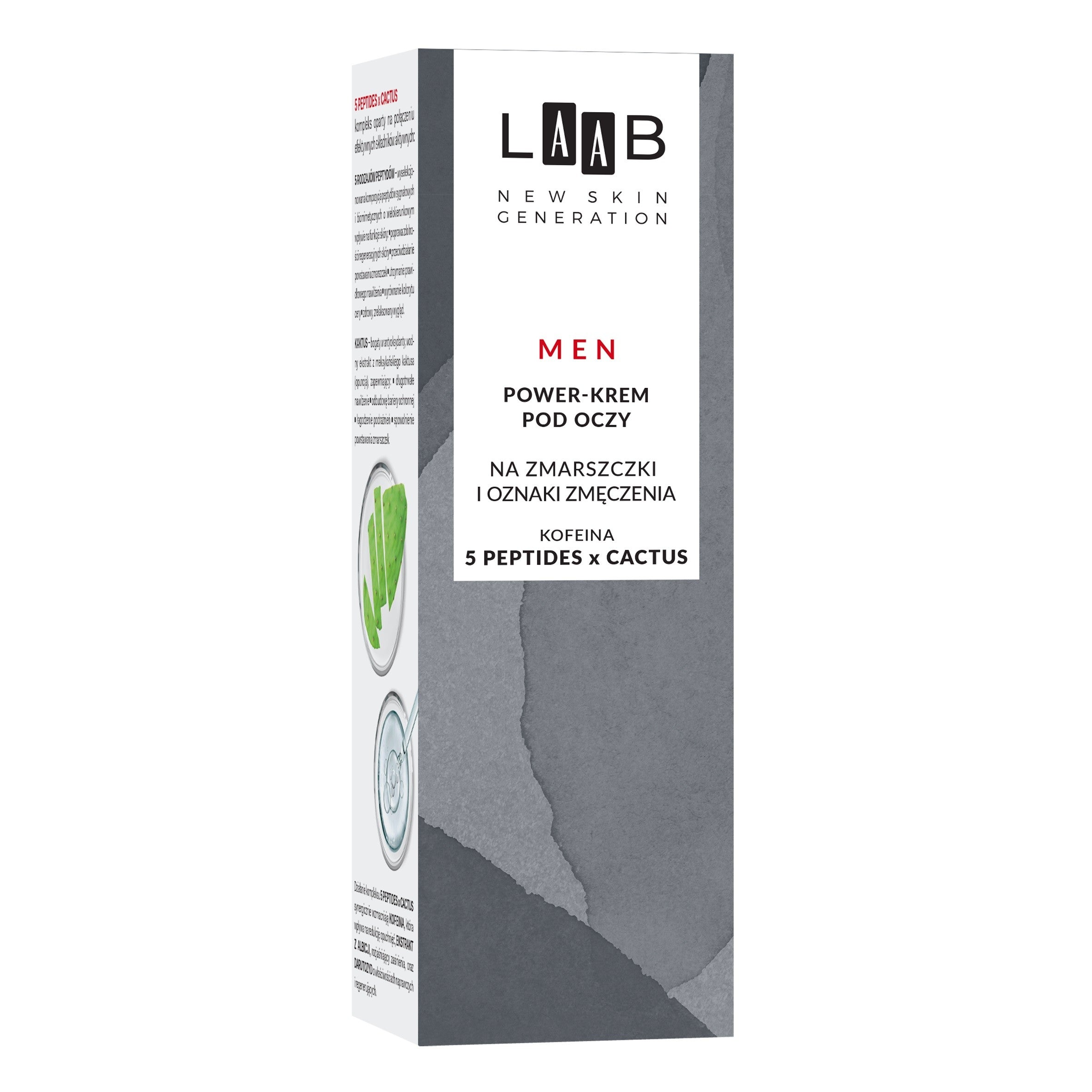 AA LAAB Men Power - Eye cream for wrinkles and signs of fatigue 15 ml | Vaistine1.lt | WestPharmacy.eu