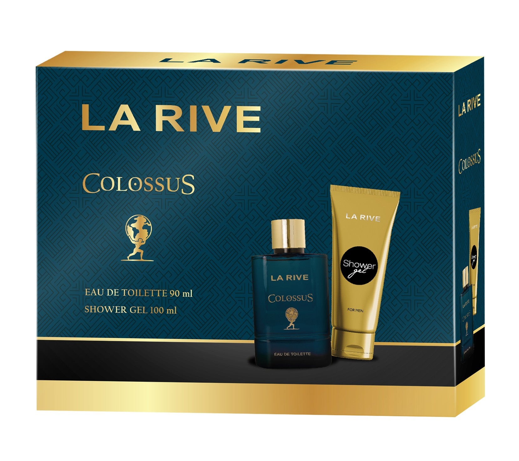 LA RIVE Colossus Set for Men Eau de Toilette 90 ml + Shower Gel 100 ml | Vaistine1.lt | WestPharmacy.eu