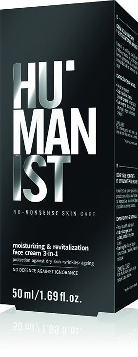 DELIA COSMETICS Humanist 3-in-1 moisturizing and revitalizing face cream for men 50 ml | Vaistine1.lt | WestPharmacy.eu