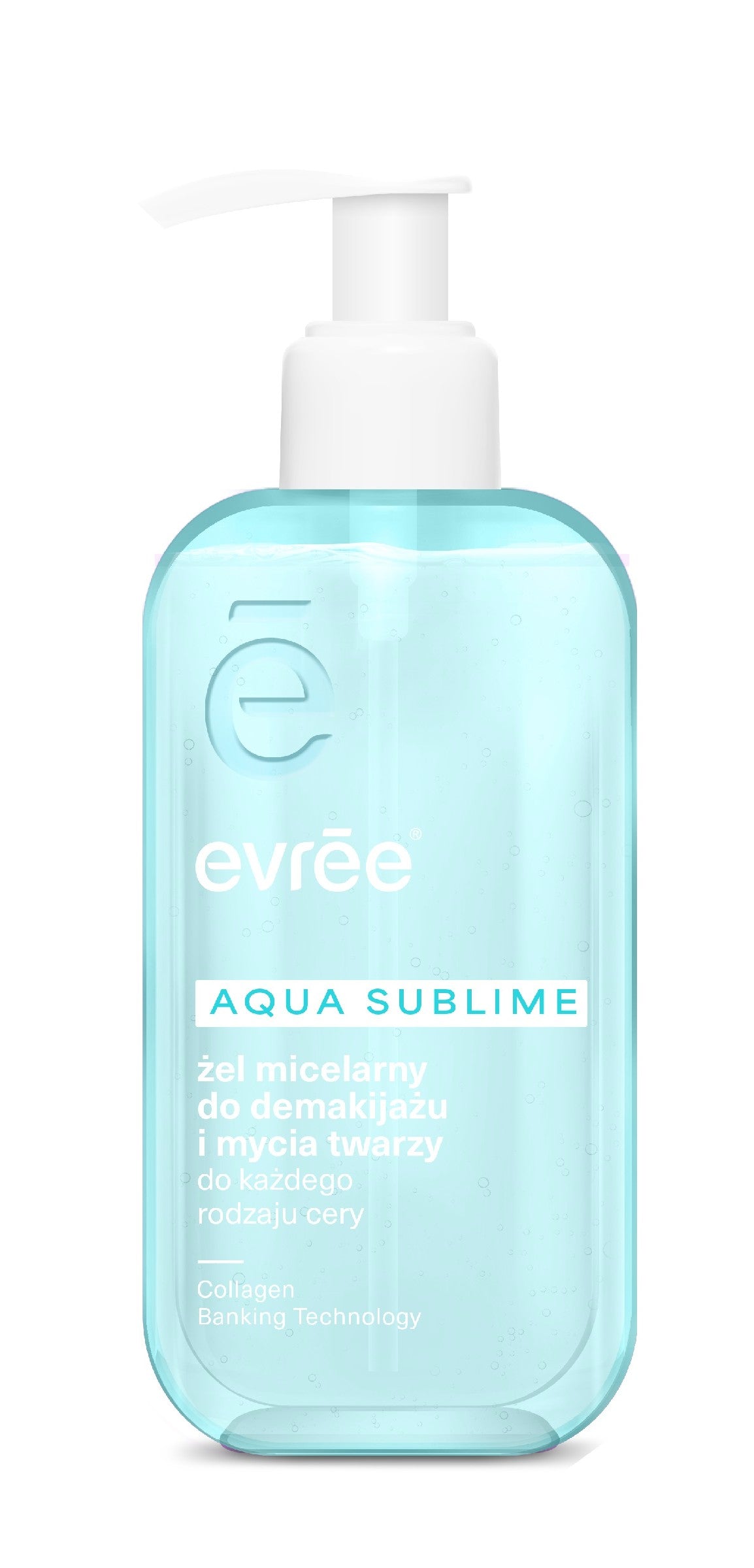 EVREE Aqua Sublime Micellar Gel for Makeup Removal and Face Cleansing 200 ml | Vaistine1.lt | WestPharmacy.eu