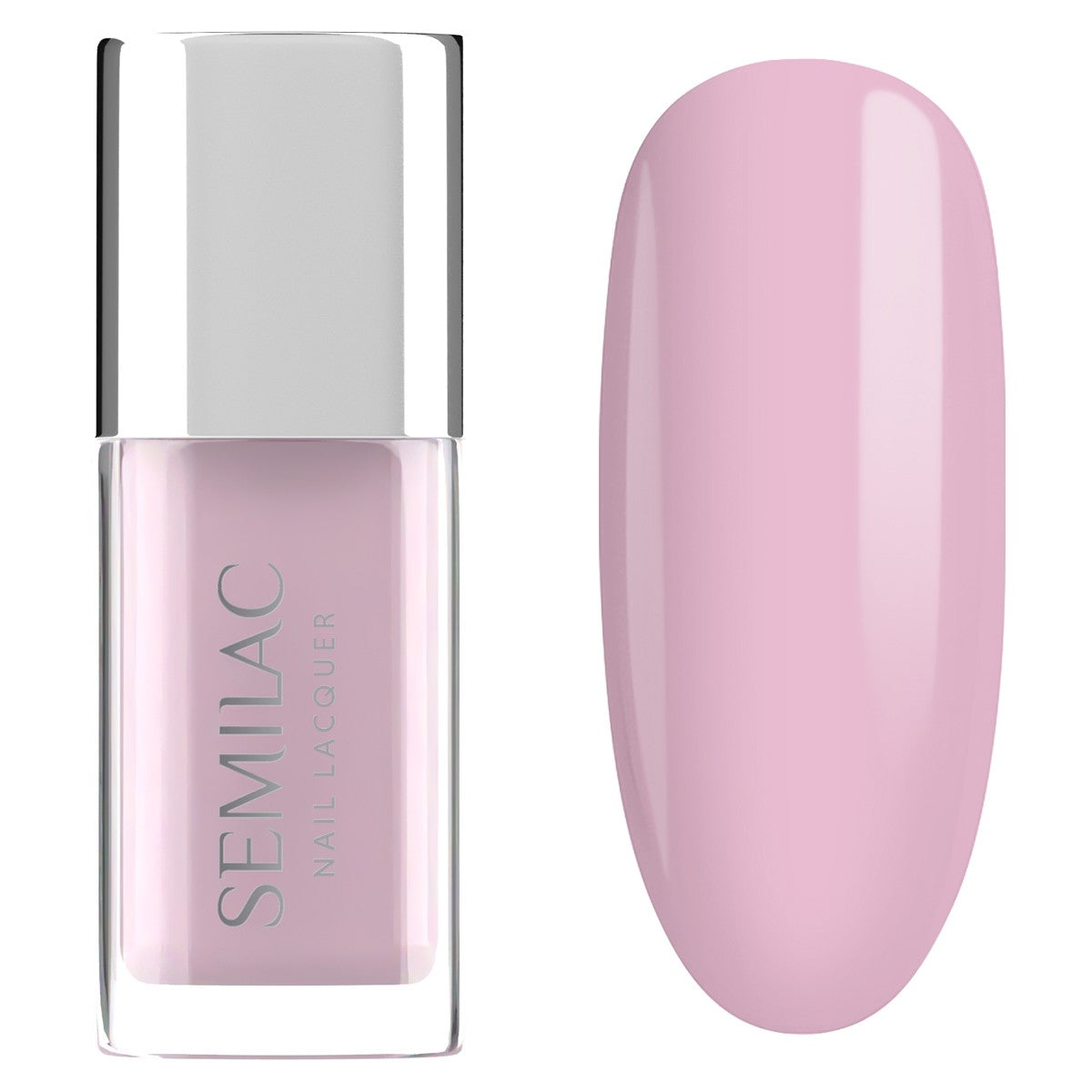 SEMILAC Classic Nail Polish 103 Sheer Vibrant Pink 9 ml | Vaistine1.lt | WestPharmacy.eu