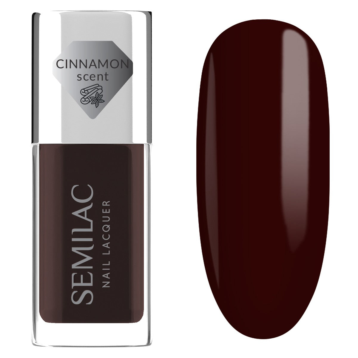 SEMILAC Classic Nail Polish 112 Wine Red 9 ml | Vaistine1.lt | WestPharmacy.eu