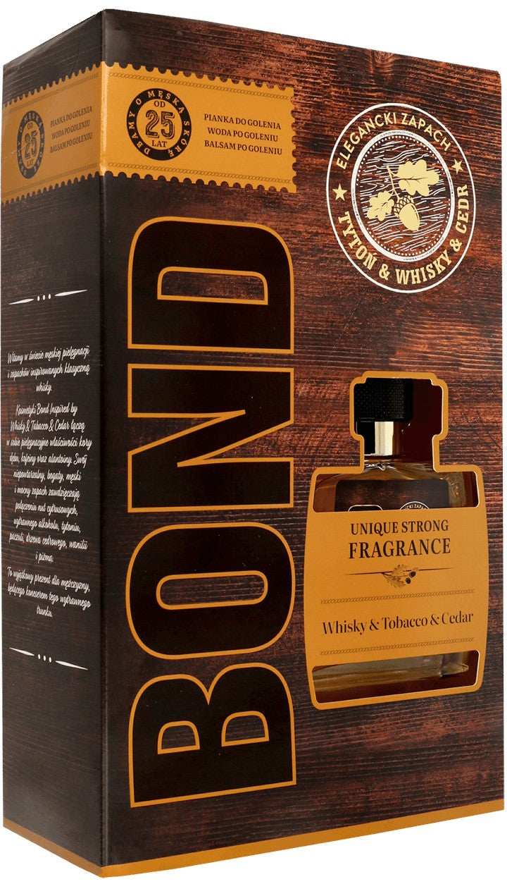 BOND Gift Set - Aftershave + Shaving Foam + Aftershave Balm | Vaistine1.lt | WestPharmacy.eu