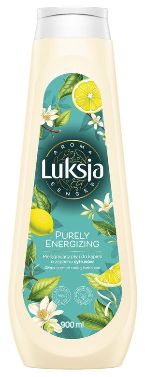 LUKSJA Aroma Senses Purely Energizing Nourishing bath liquid with citrus scent 900 ml | Vaistine1.lt | WestPharmacy.eu