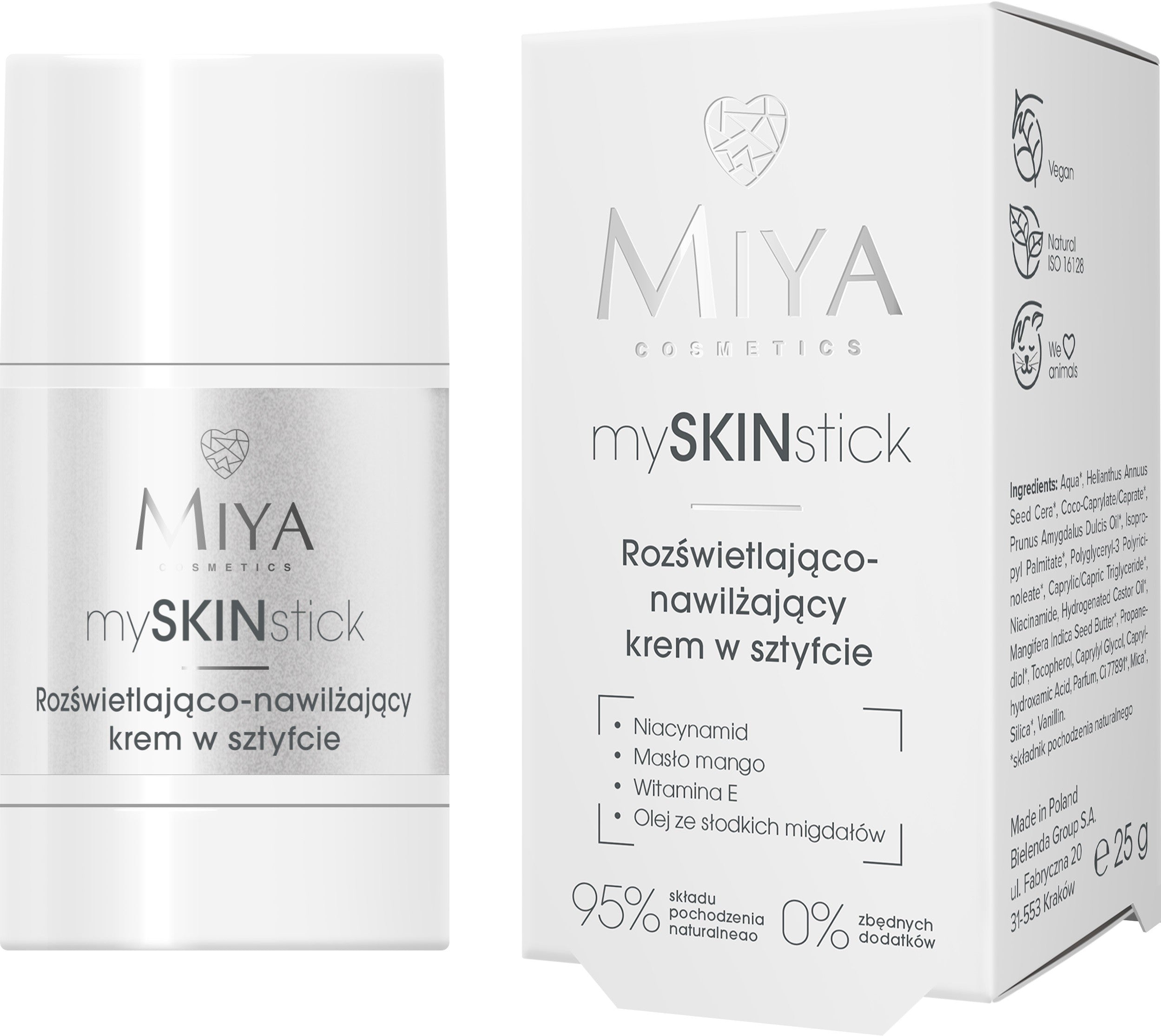 MIYA mySKINstick Brightening and moisturizing cream stick 25 g | Vaistine1.lt | WestPharmacy.eu