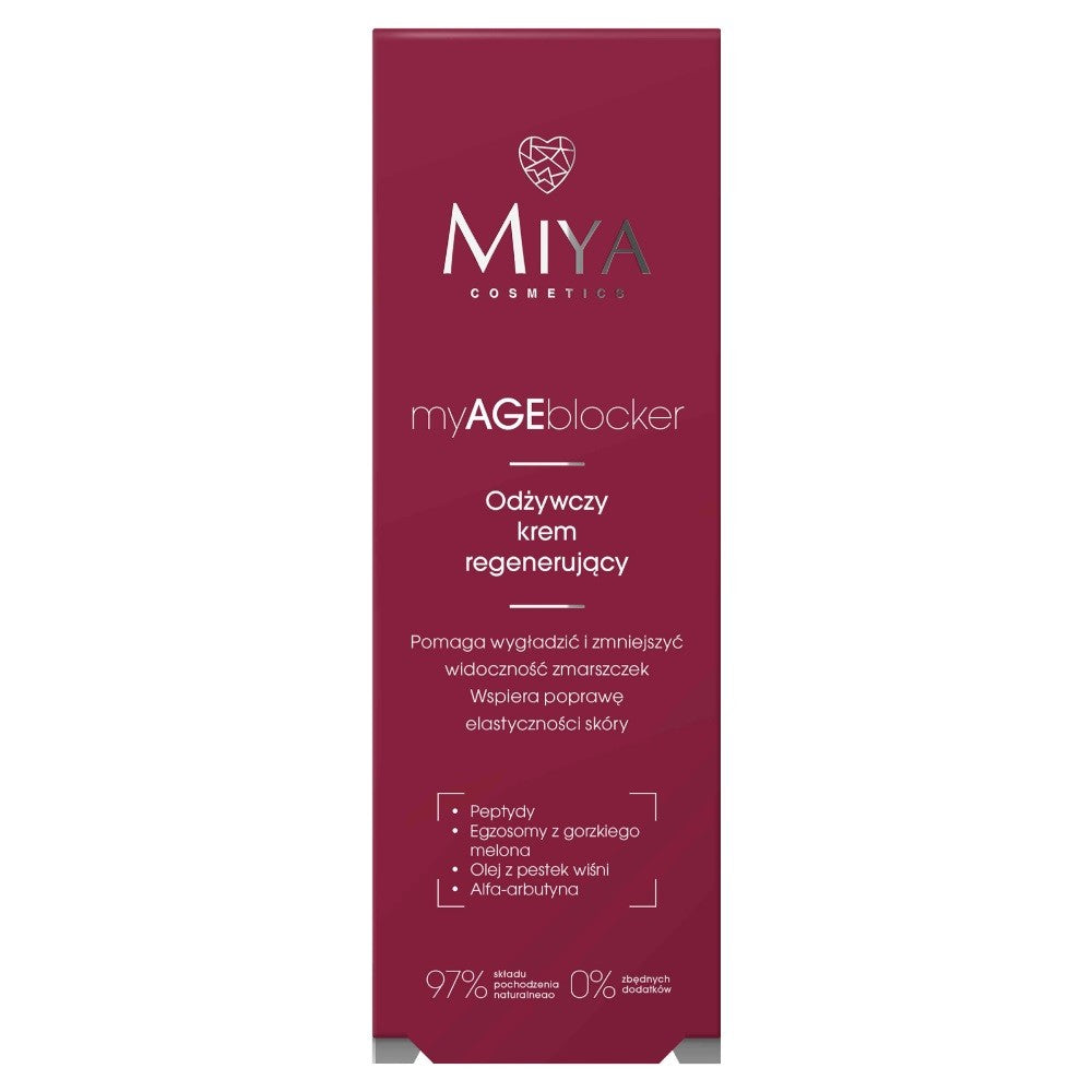 MIYA myAGEblocker Nourishing Regenerating Cream 50 ml | Vaistine1.lt | WestPharmacy.eu