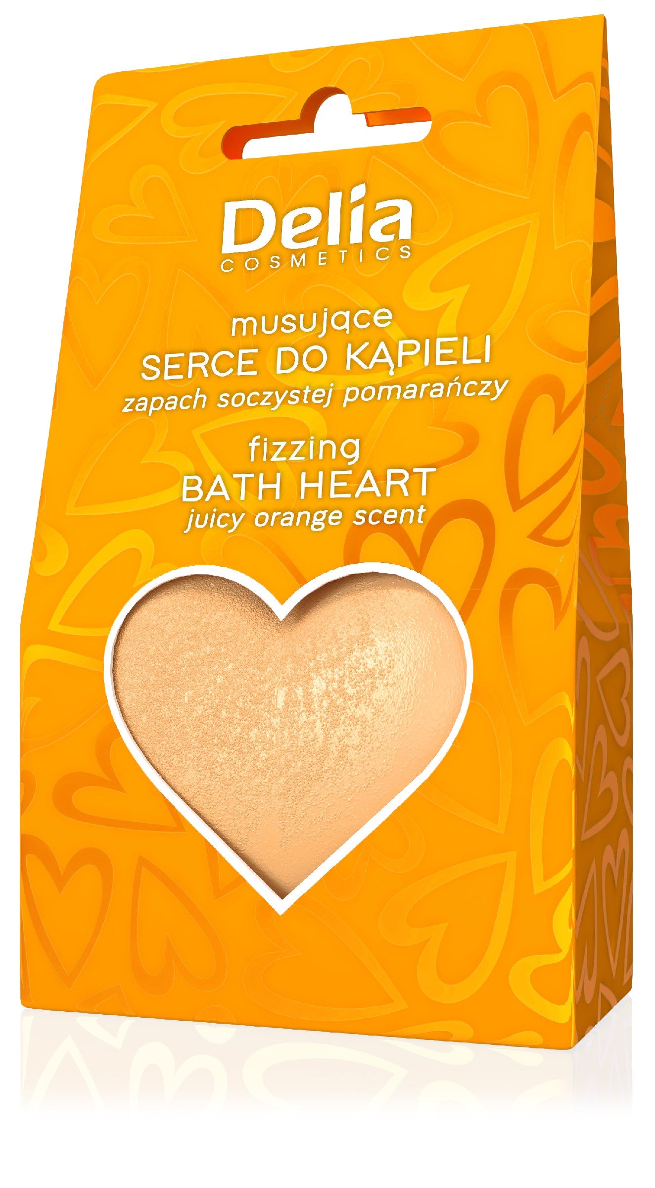 DELIA Sparkling bath heart with the scent of Juicy Orange 100g | Vaistine1.lt | WestPharmacy.eu