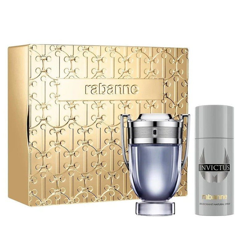 PACO RABANNE Invictus Gift Set for Men (Eau de Toilette 100ml + Deodorant 150ml) | Vaistine1.lt | WestPharmacy.eu