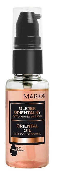 MARION Oriental Oil - Makadamijos aliejus plaukams maitinti 30 ml | Vaistine1.lt | WestPharmacy.eu