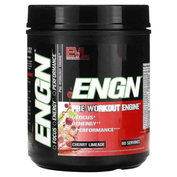 ENGN, Cherry Limeade - 600g - EVLution Nutrition
