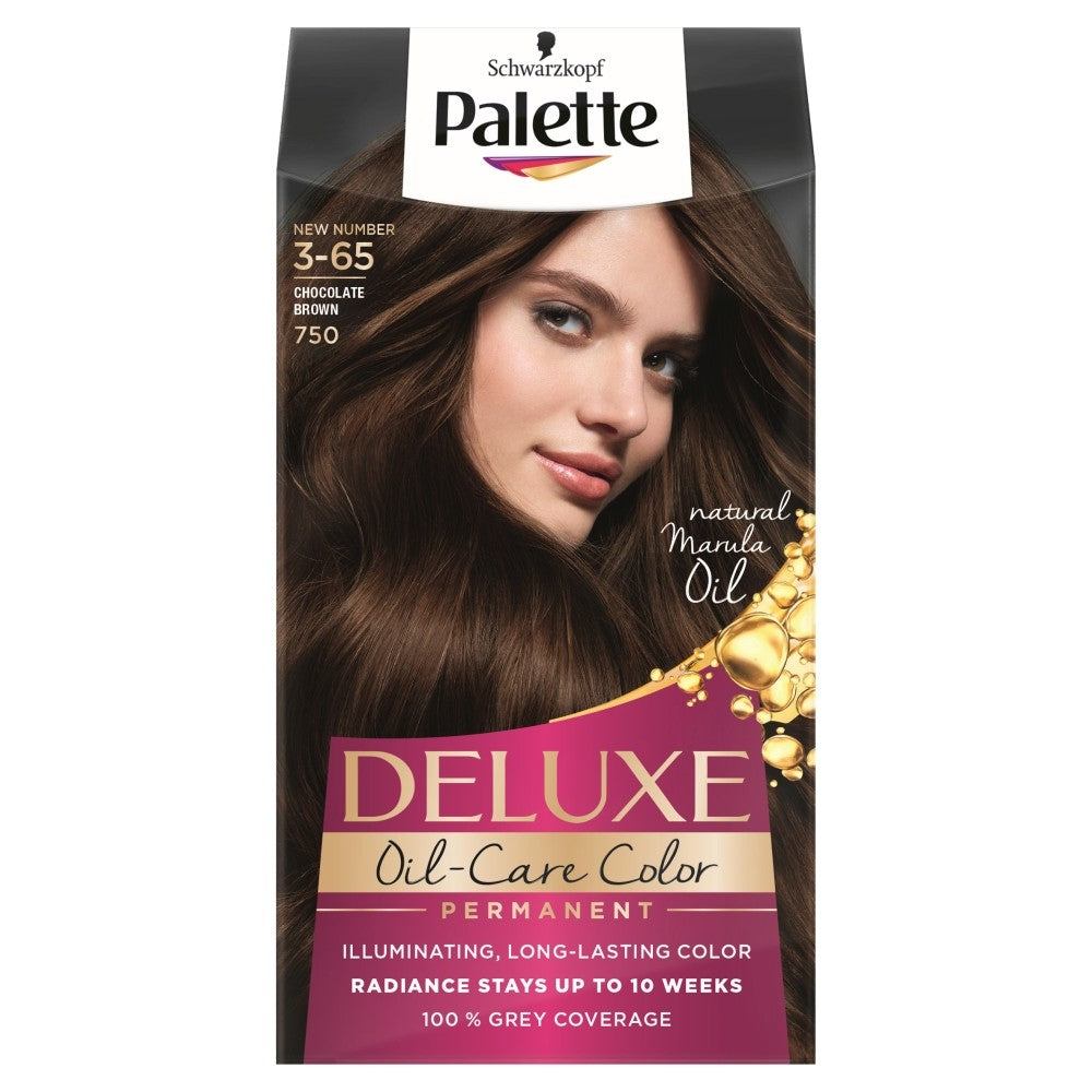 Palette Deluxe Permanent Hair Color No. 750 Chocolate Brown | Vaistine1.lt | WestPharmacy.eu