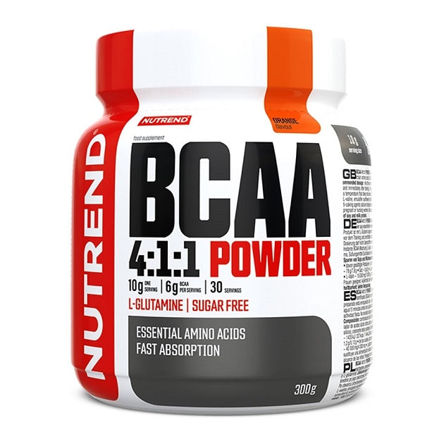 BCAA 4:1:1 Powder, Orange - 300g - Nutrend