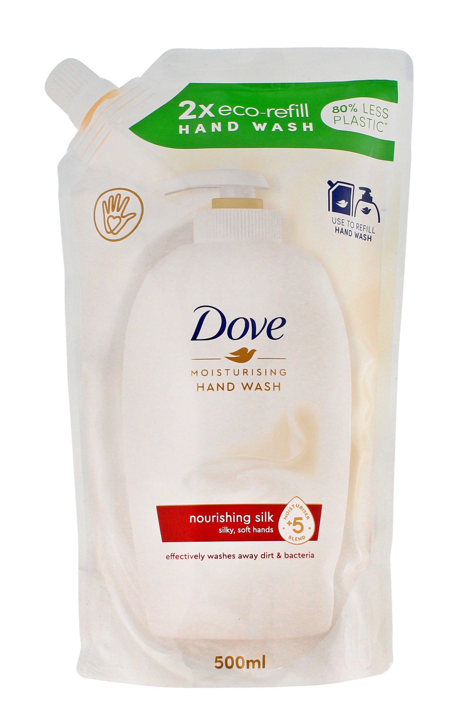Dove Supreme Fine Silk Liquid soap refill | Vaistine1.lt | WestPharmacy.eu