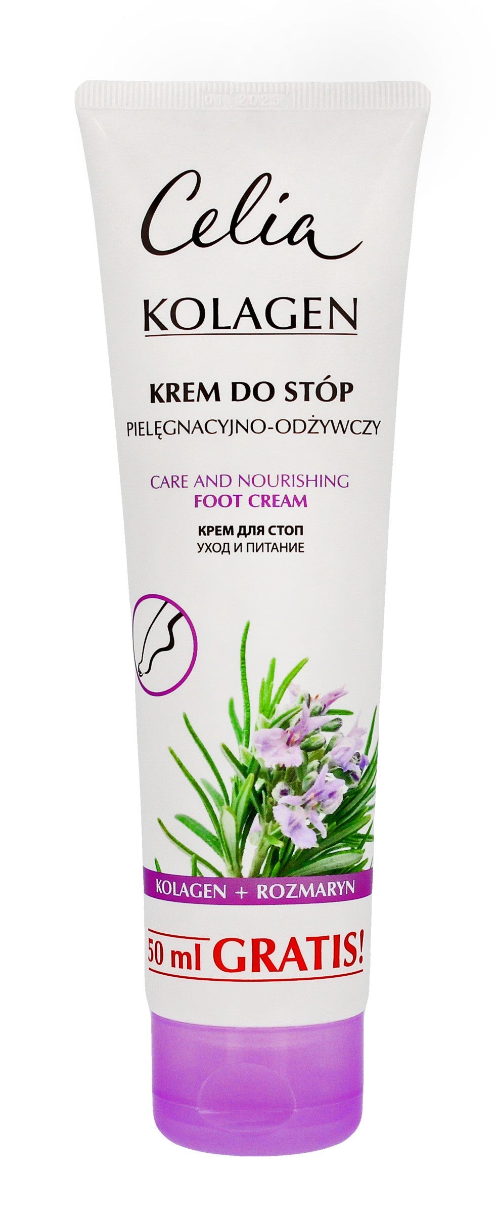 Celia Collagen Series Foot cream for dry and cracked skin | Vaistine1.lt | WestPharmacy.eu