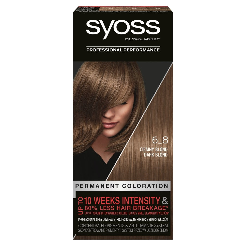 Schwarzkopf Syoss Hair Color Dark Blonde No. 6-8 1op. | Vaistine1.lt | WestPharmacy.eu