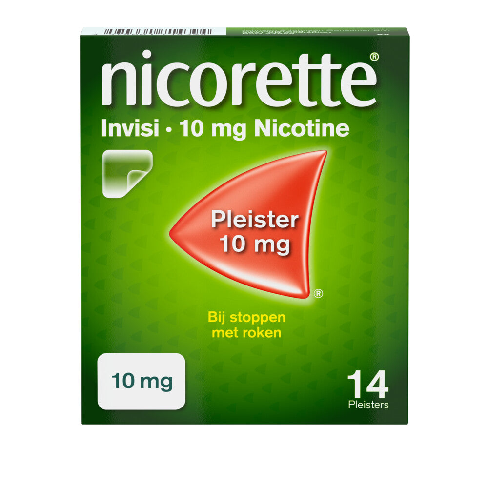 Nicorette Invisi 10 mg Nicotine Pleister 14 st - Vaistine1.lt
