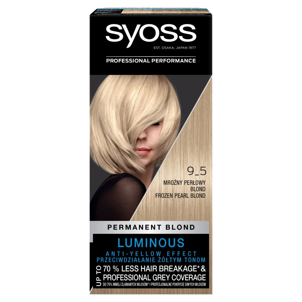 Schwarzkopf Syoss Hair Color Frosty Pearl Blonde No. 9-5 1pc. | Vaistine1.lt | WestPharmacy.eu