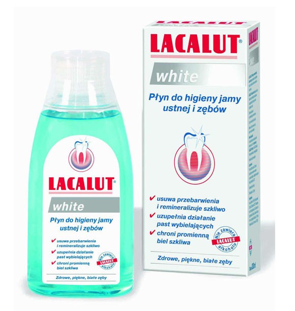 Lacalut Mouthwash White 300ml | Vaistine1.lt | WestPharmacy.eu