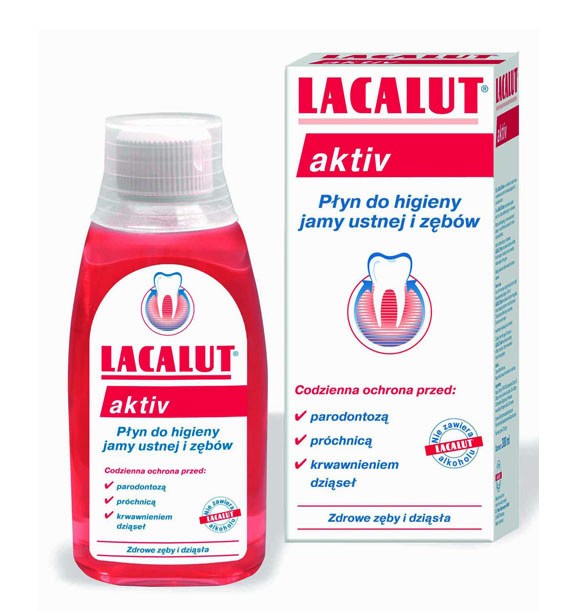 Lacalut Mouthwash Aktiv 300ml | Vaistine1.lt | WestPharmacy.eu